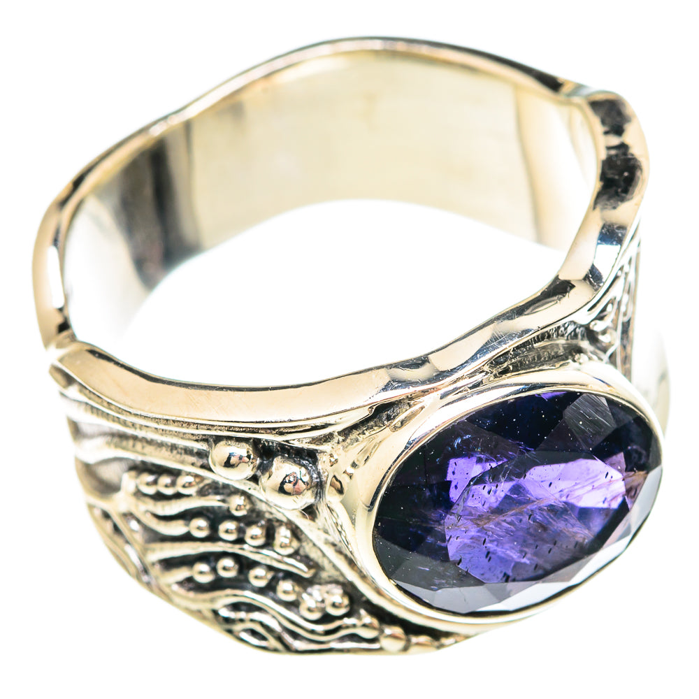 Violet Spinel Rings handcrafted by Anasilvercos - RING99264