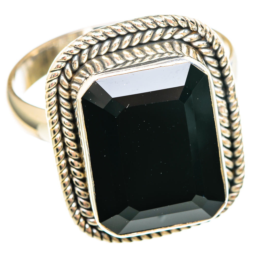 Black Onyx Rings handcrafted by Anasilvercos - RING99268