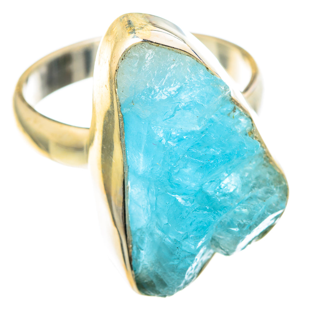 Aquamarine Rings handcrafted by Anasilvercos - RING99278