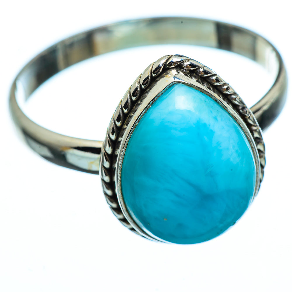 Larimar Rings handcrafted by Anasilvercos - RING992818