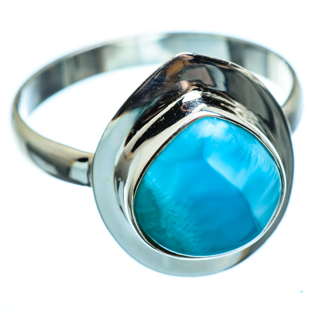 Larimar Rings handcrafted by Anasilvercos - RING992918