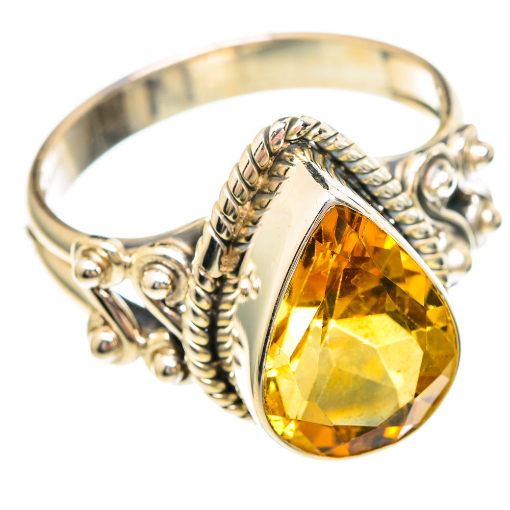 Citrine Rings handcrafted by Anasilvercos - RING99293