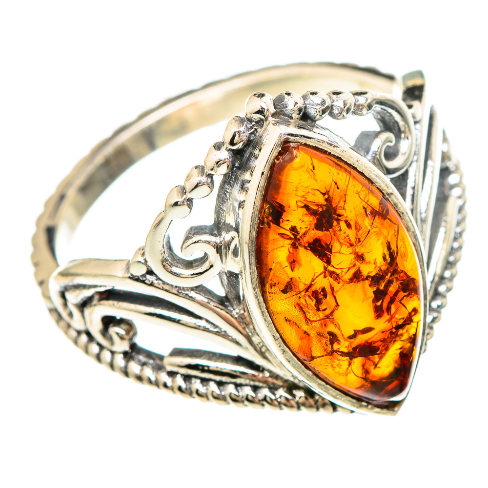 Baltic Amber Rings handcrafted by Anasilvercos - RING99295