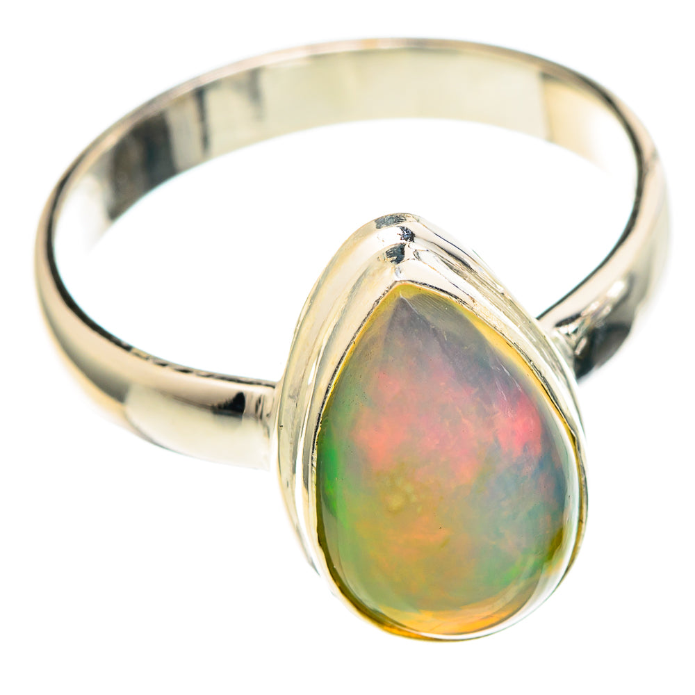 Ethiopian Opal Rings handcrafted by Anasilvercos - RING99318