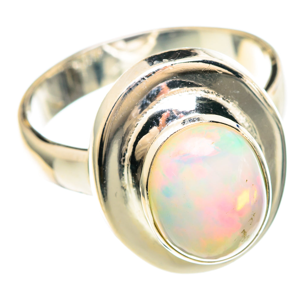 Ethiopian Opal Rings handcrafted by Anasilvercos - RING99319