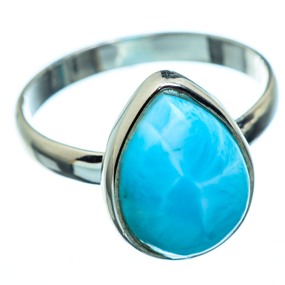 Larimar Rings handcrafted by Anasilvercos - RING993266