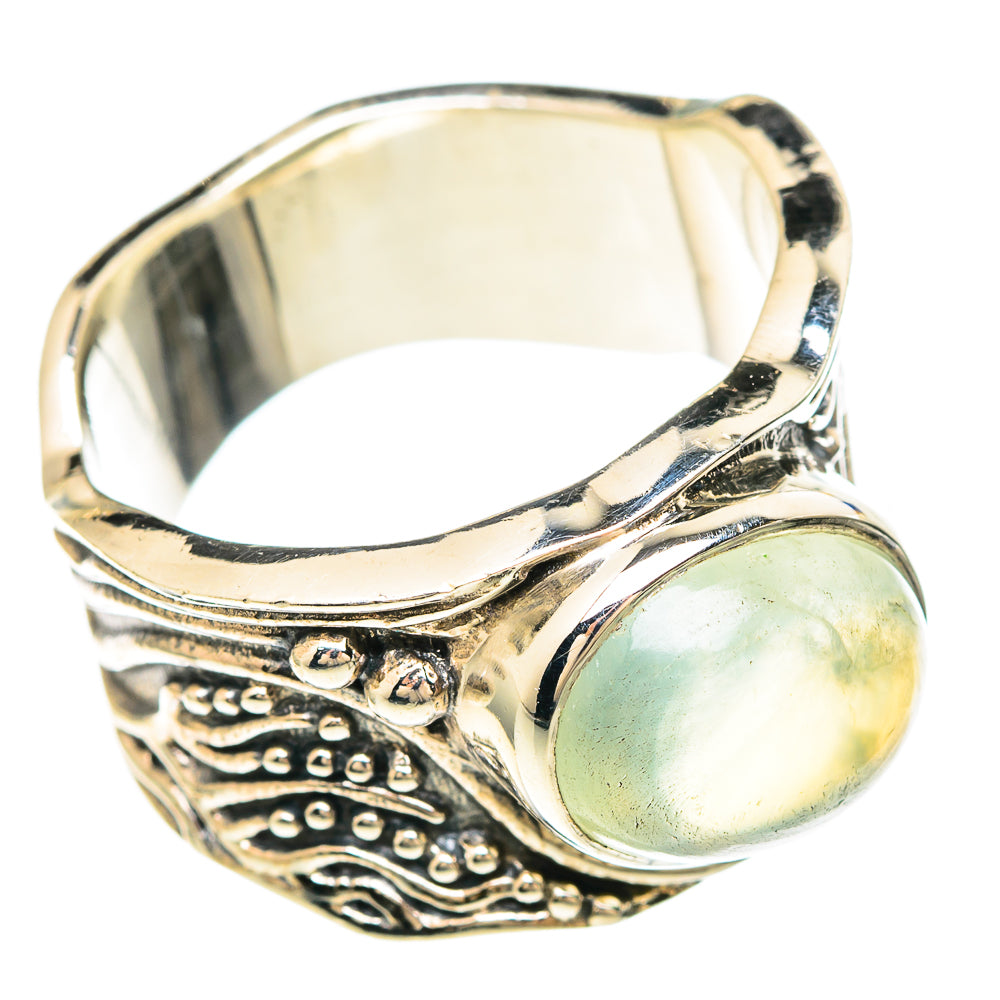 Prehnite Rings handcrafted by Anasilvercos - RING99330 - Photo 2