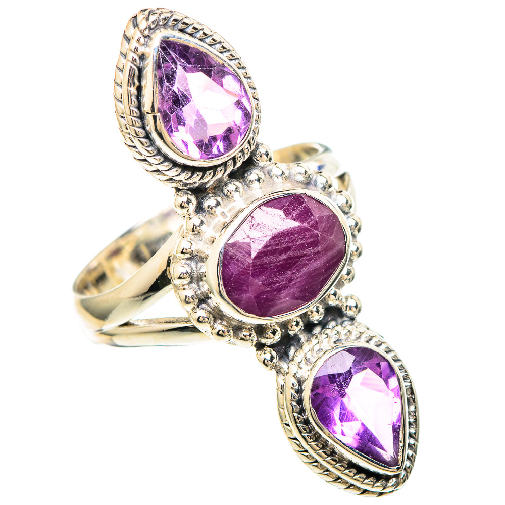 Ruby Rings handcrafted by Anasilvercos - RING99355