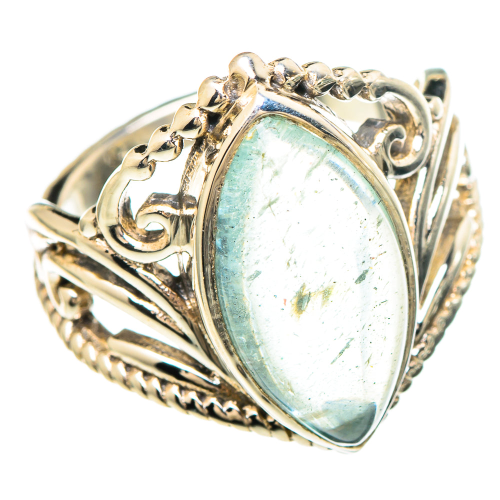 Aquamarine Rings handcrafted by Anasilvercos - RING99361