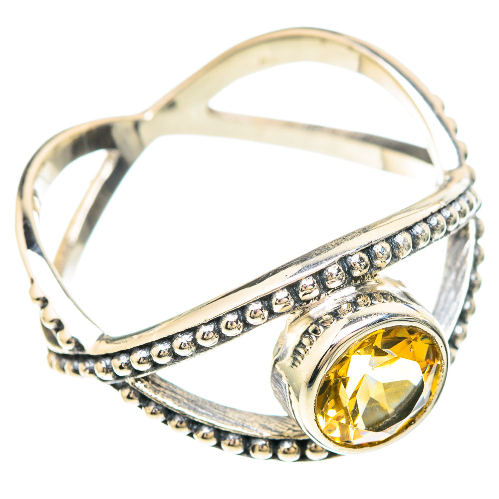 Citrine Rings handcrafted by Anasilvercos - RING99371