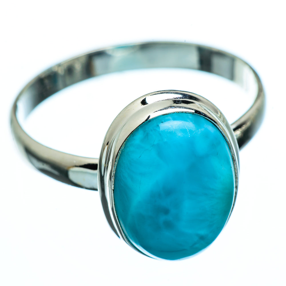 Larimar Rings handcrafted by Anasilvercos - RING993849
