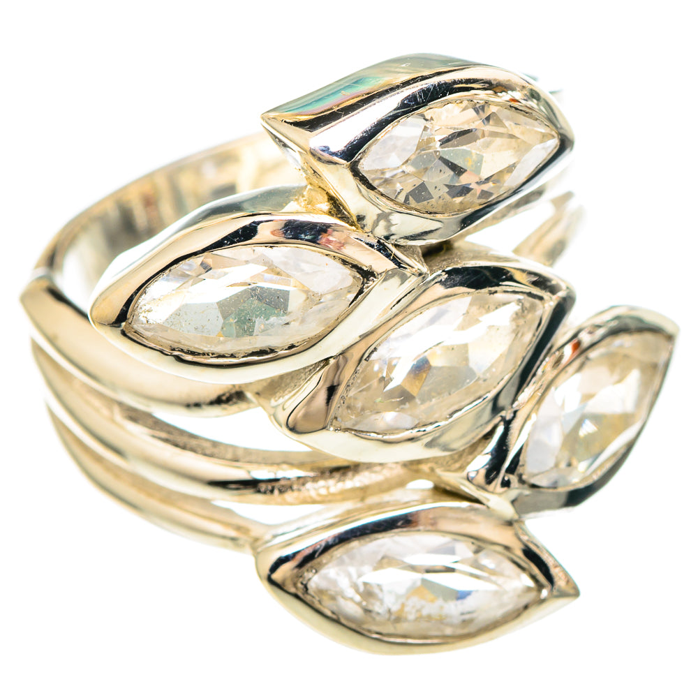 White Quartz Rings handcrafted by Anasilvercos - RING99390
