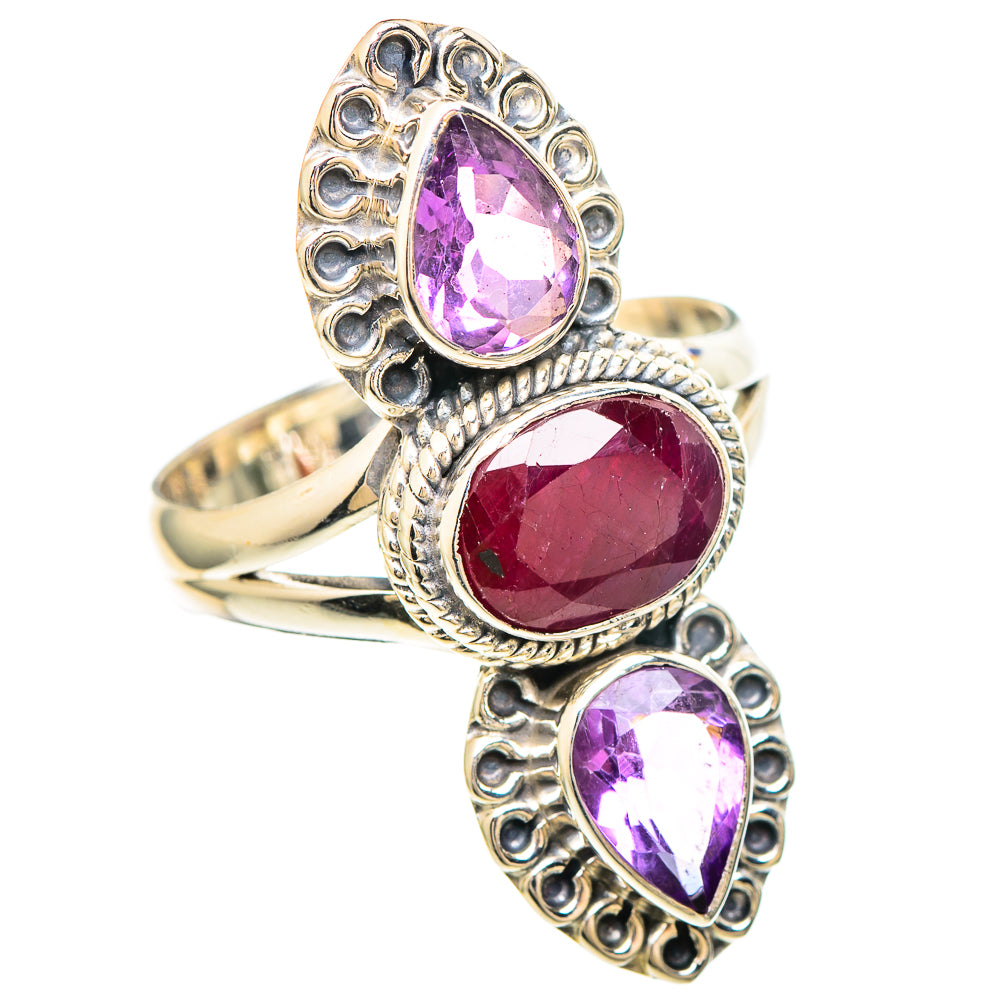 Ruby Rings handcrafted by Anasilvercos - RING99392