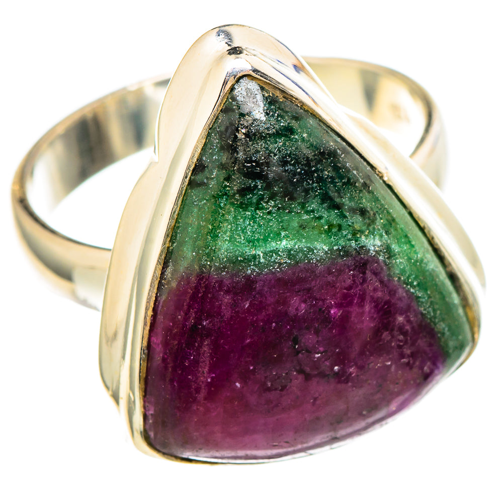 Ruby Zoisite Rings handcrafted by Anasilvercos - RING99394