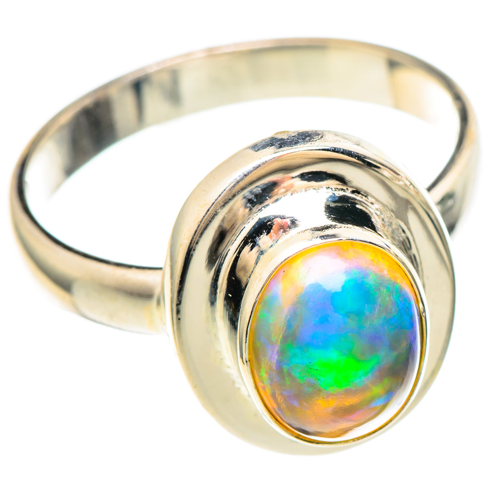 Ethiopian Opal Rings handcrafted by Anasilvercos - RING99396