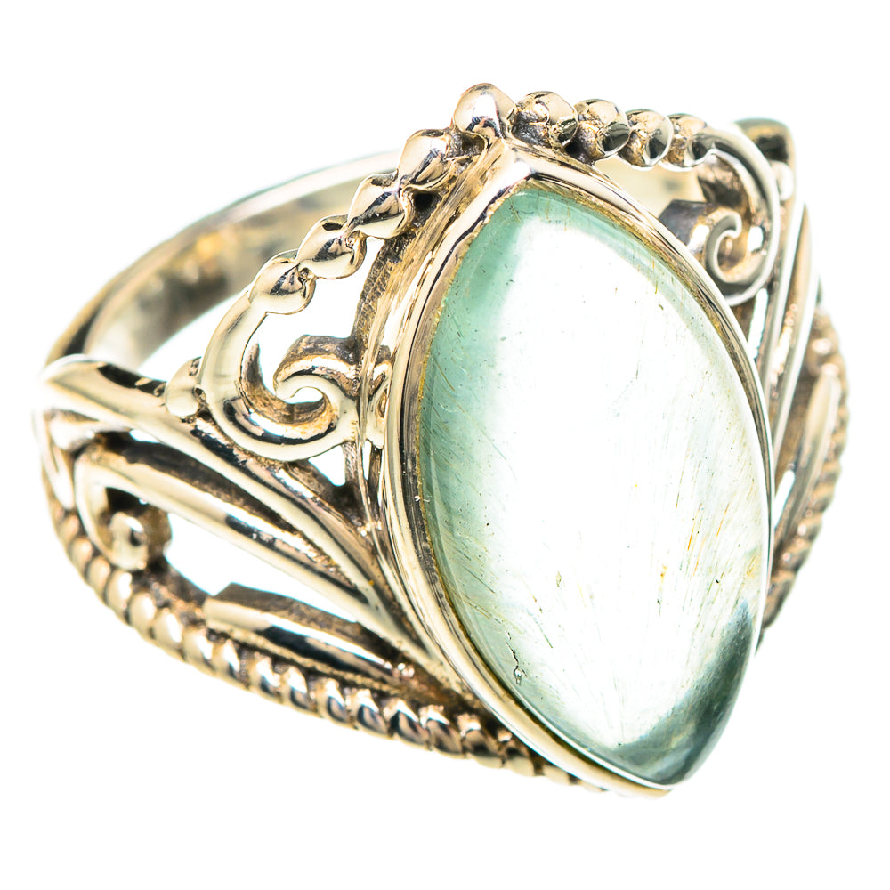 Aqua Chalcedony Rings handcrafted by Anasilvercos - RING99400