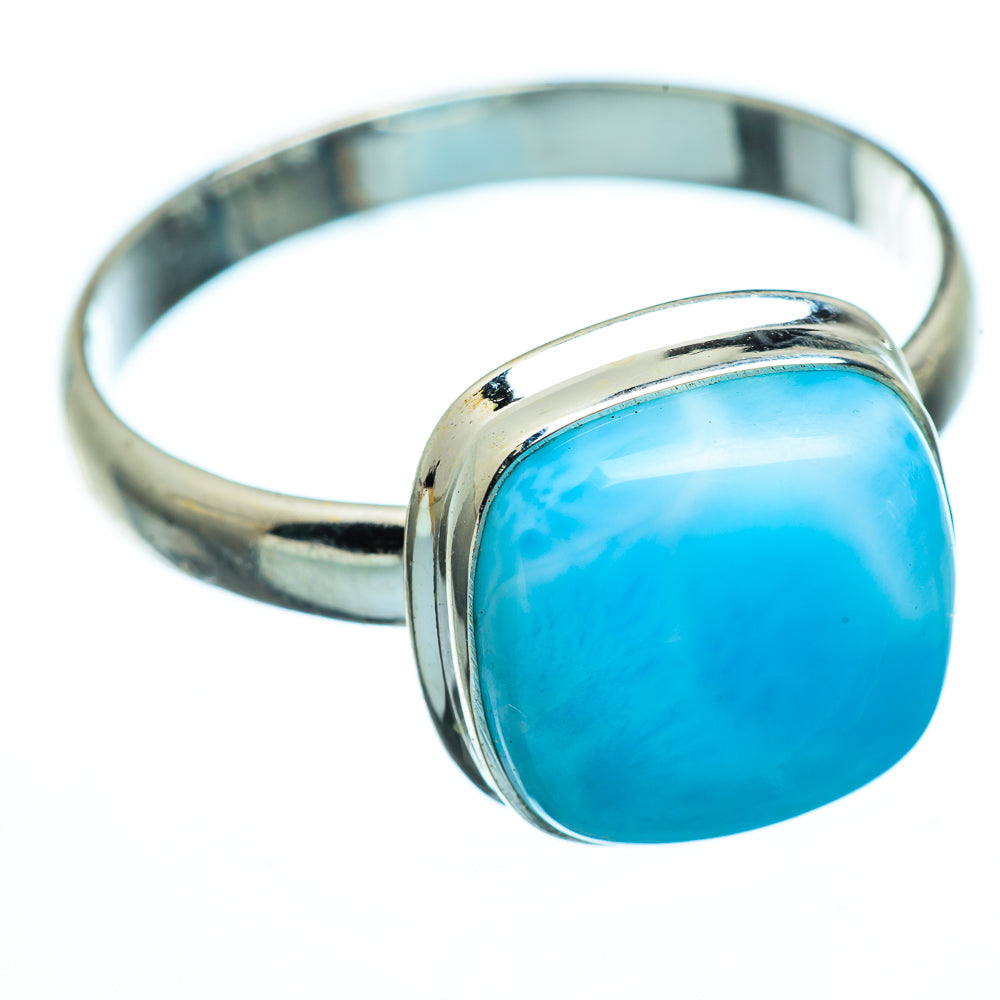 Larimar Rings handcrafted by Anasilvercos - RING994023