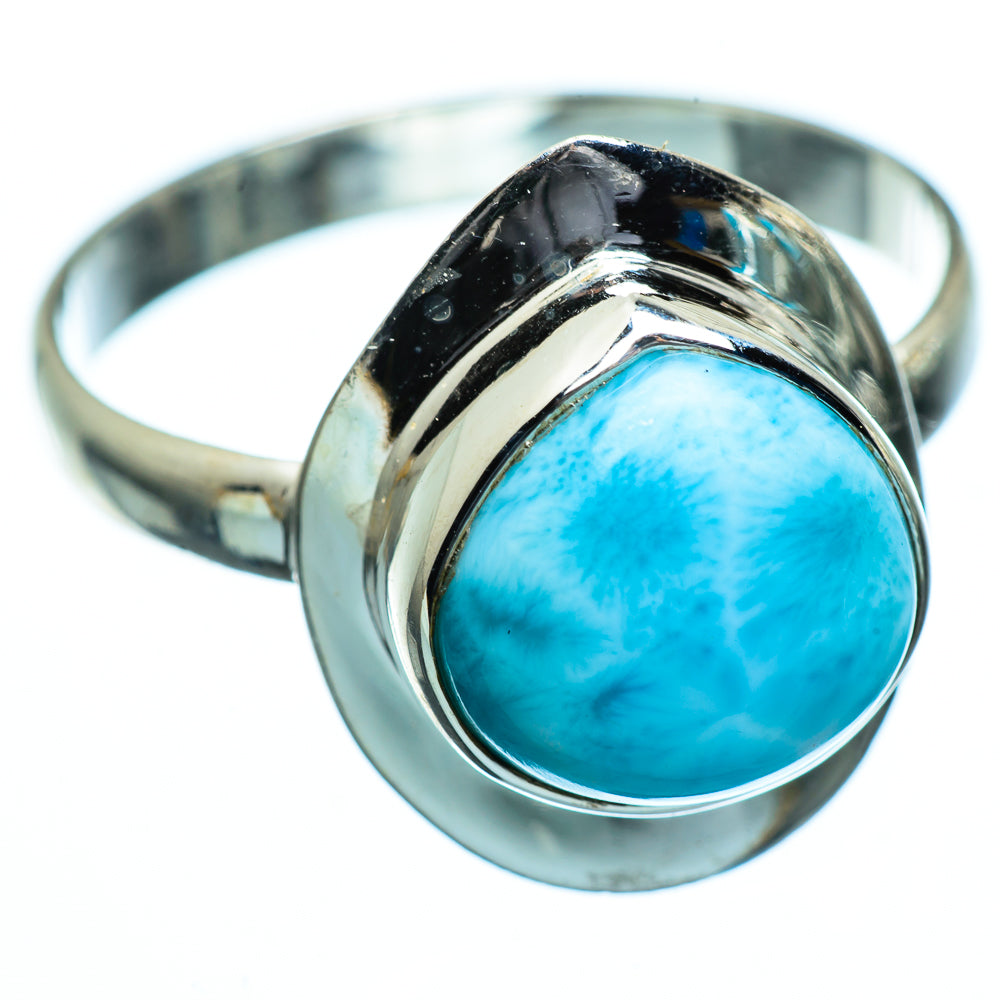 Larimar Rings handcrafted by Anasilvercos - RING994026