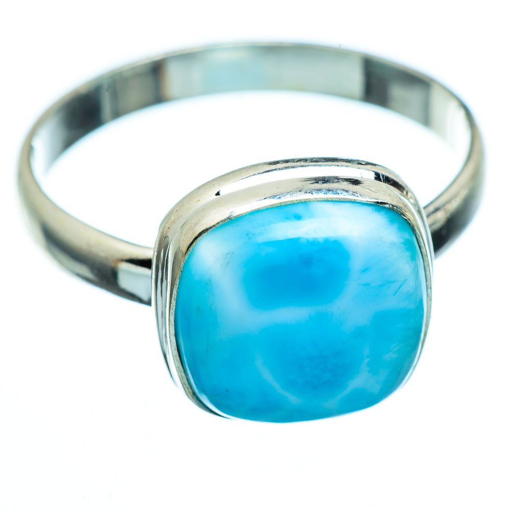 Larimar Rings handcrafted by Anasilvercos - RING994040