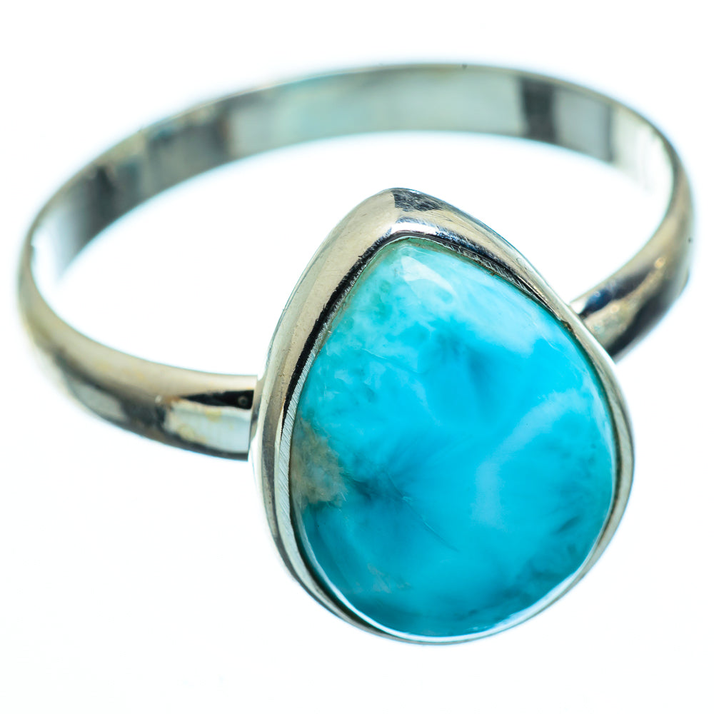 Larimar Rings handcrafted by Anasilvercos - RING994071