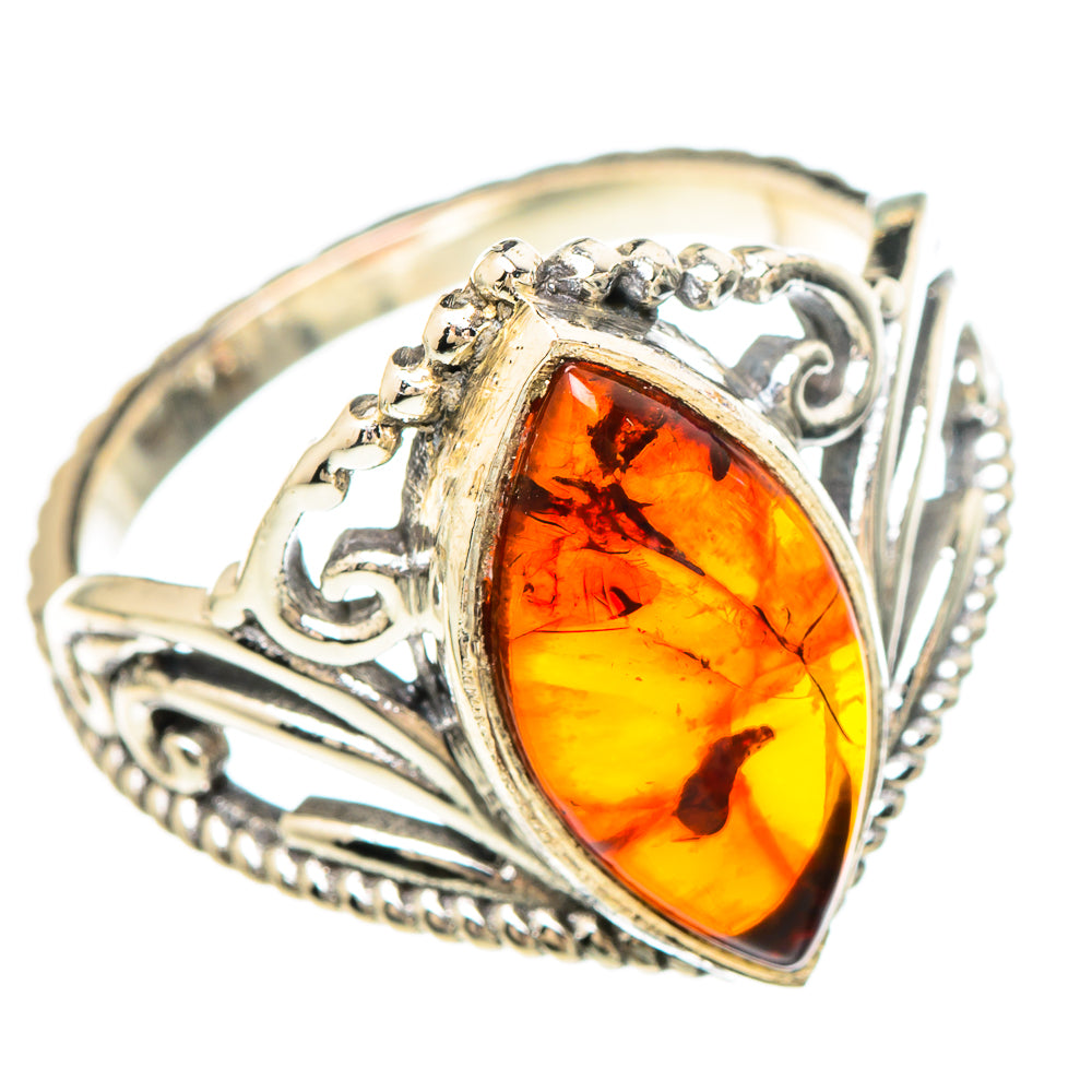 Baltic Amber Rings handcrafted by Anasilvercos - RING99415