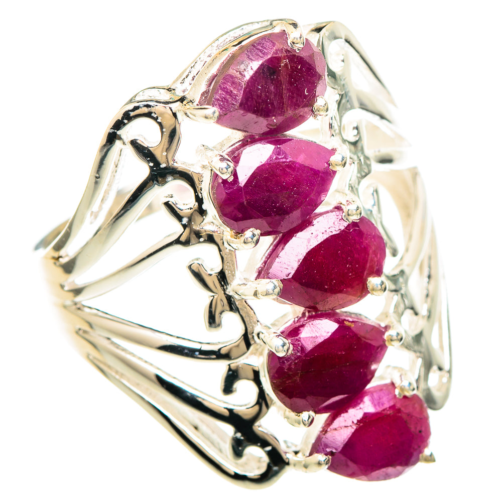 Ruby Rings handcrafted by Anasilvercos - RING99418