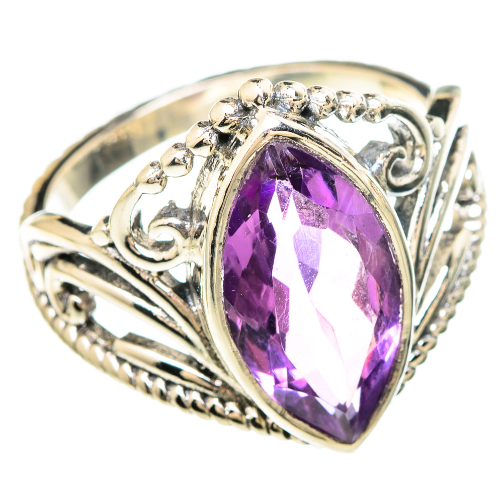 Amethyst Rings handcrafted by Anasilvercos - RING99423