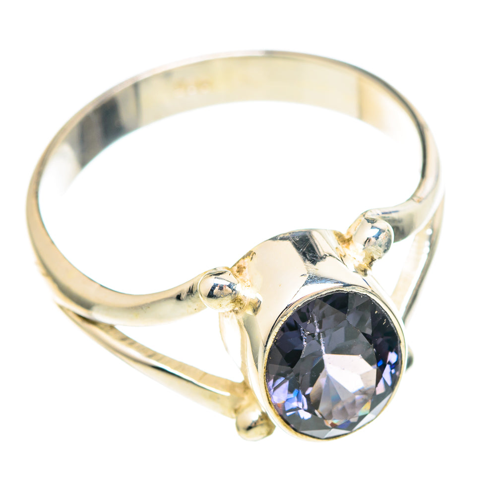 Violet Spinel Rings handcrafted by Anasilvercos - RING99441