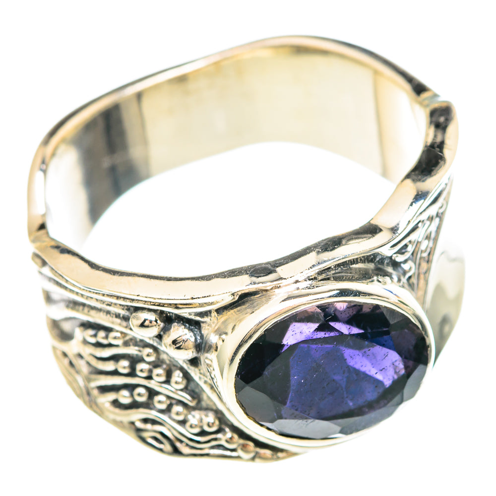 Violet Spinel Rings handcrafted by Anasilvercos - RING99443