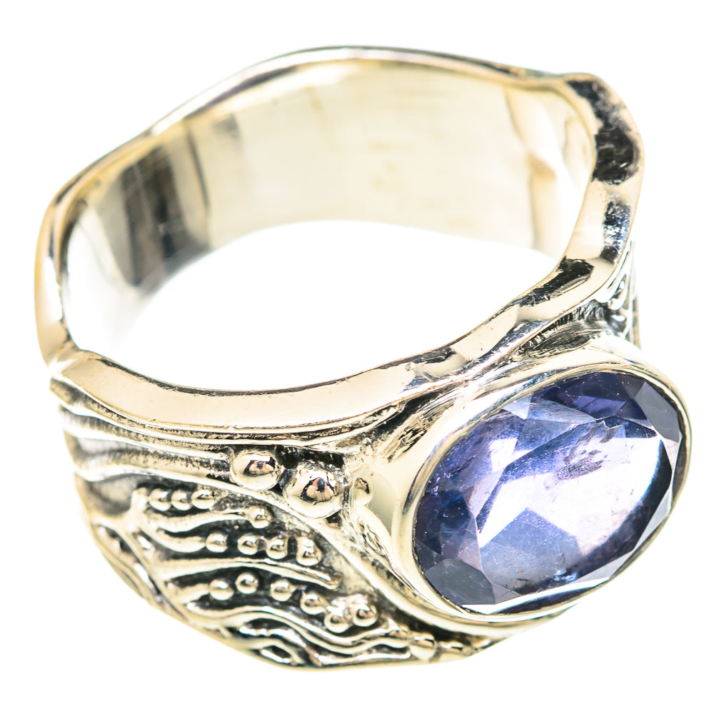 Violet Spinel Rings handcrafted by Anasilvercos - RING99445