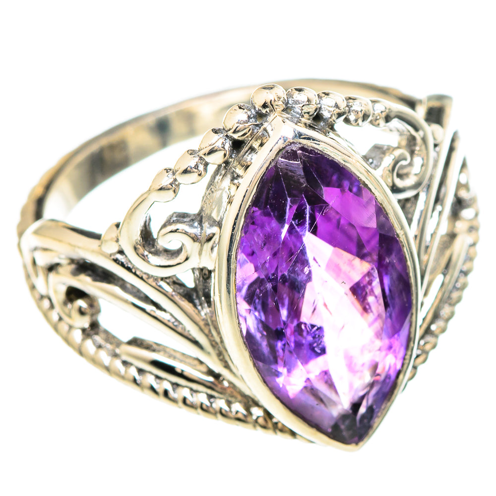 Amethyst Rings handcrafted by Anasilvercos - RING99446