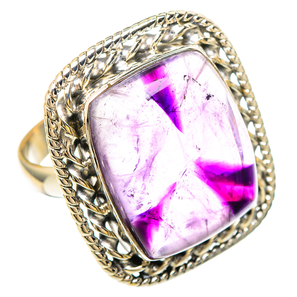 Star Amethyst Rings handcrafted by Anasilvercos - RING99450