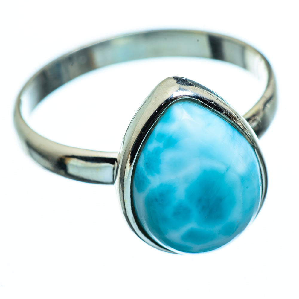 Larimar Rings handcrafted by Anasilvercos - RING994674