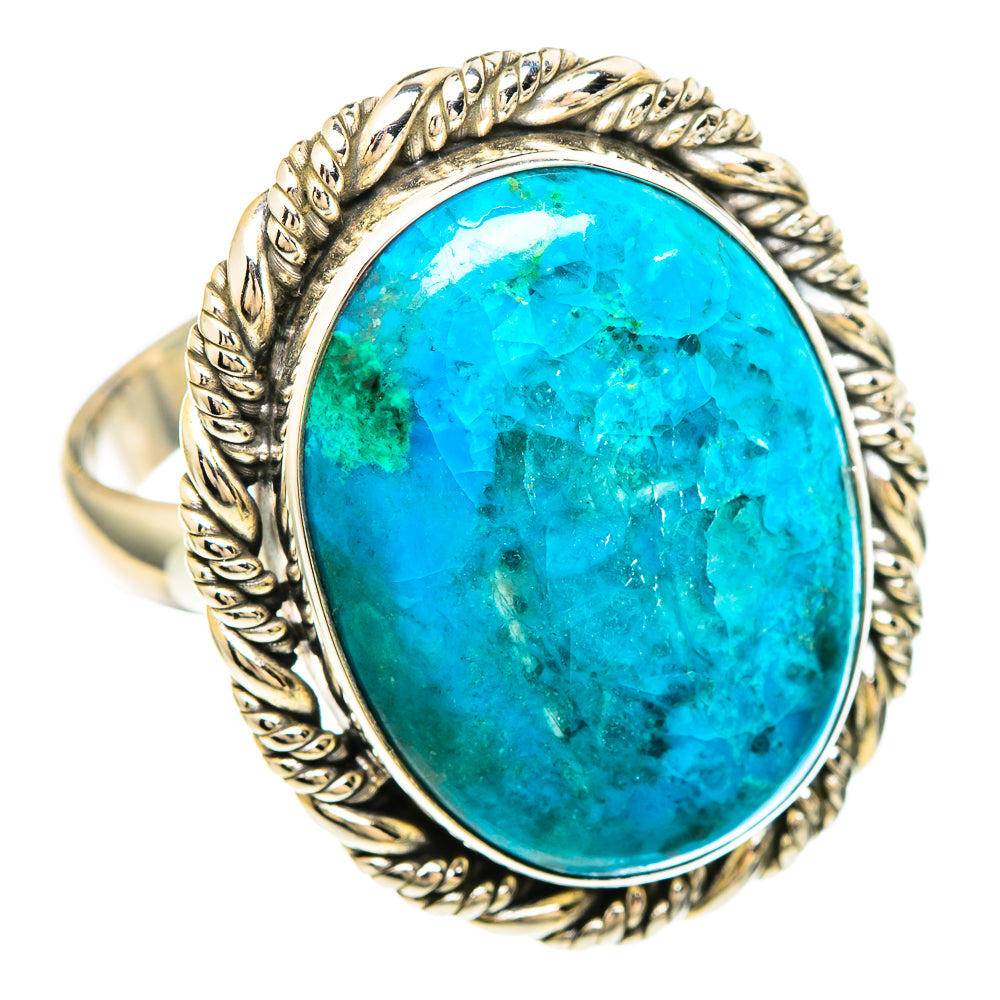 Chrysocolla Rings handcrafted by Anasilvercos - RING99469