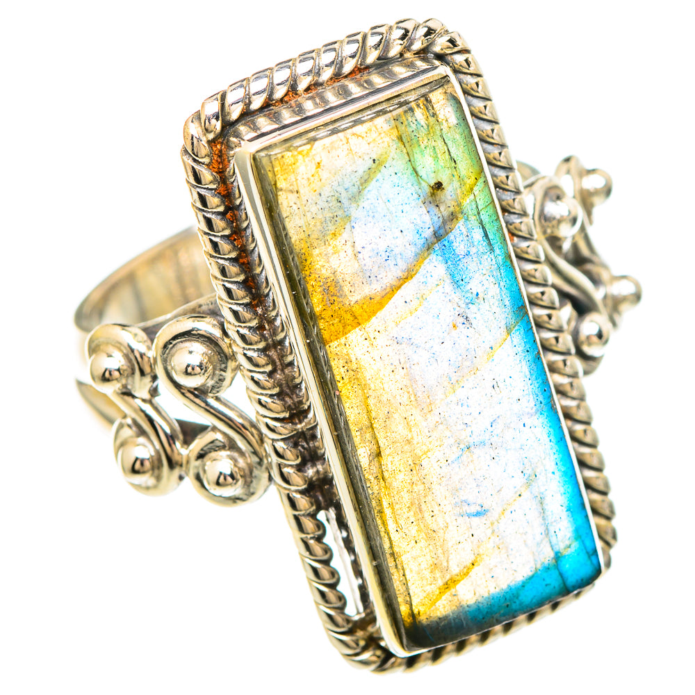 Labradorite Rings handcrafted by Anasilvercos - RING99473