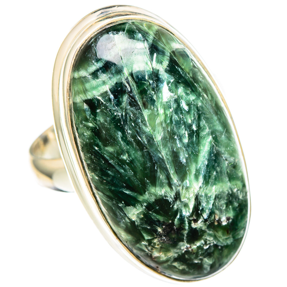 Seraphinite Rings handcrafted by Anasilvercos - RING99479