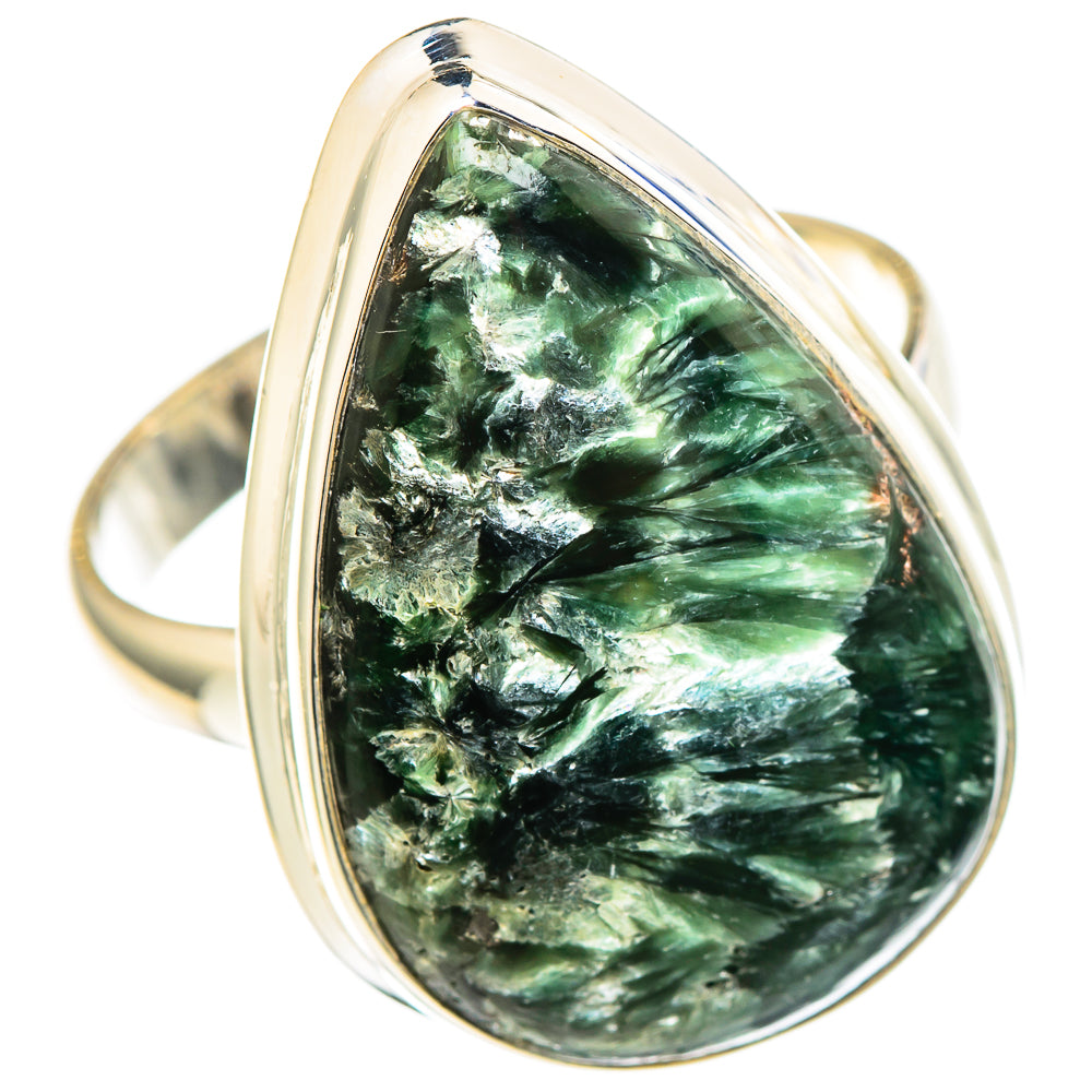 Seraphinite Rings handcrafted by Anasilvercos - RING99481