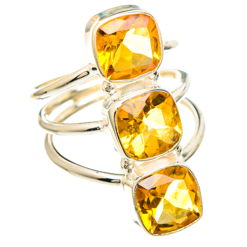 Citrine Rings handcrafted by Anasilvercos - RING99491
