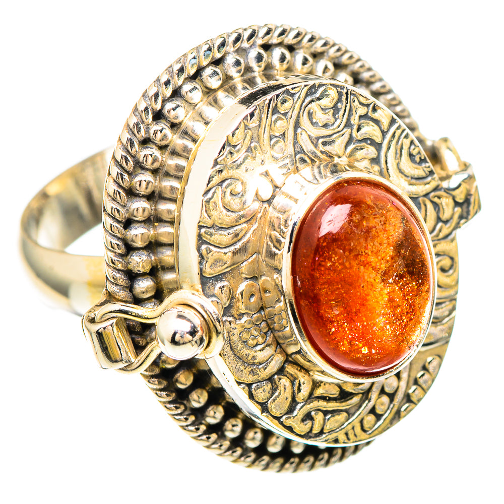 Sunstone Rings handcrafted by Anasilvercos - RING99493