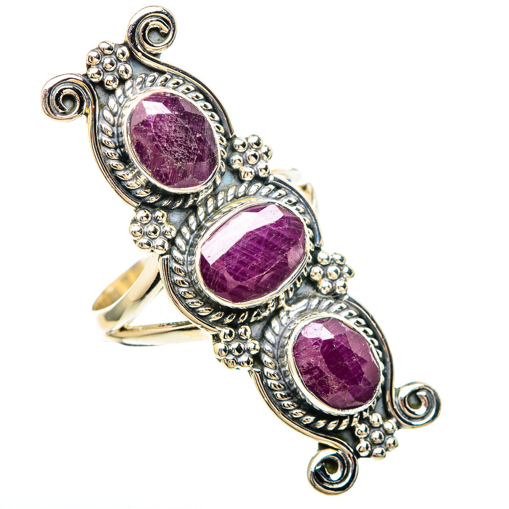 Ruby Rings handcrafted by Anasilvercos - RING99497