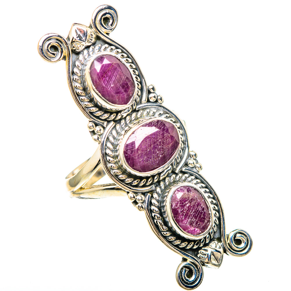 Ruby Rings handcrafted by Anasilvercos - RING99499
