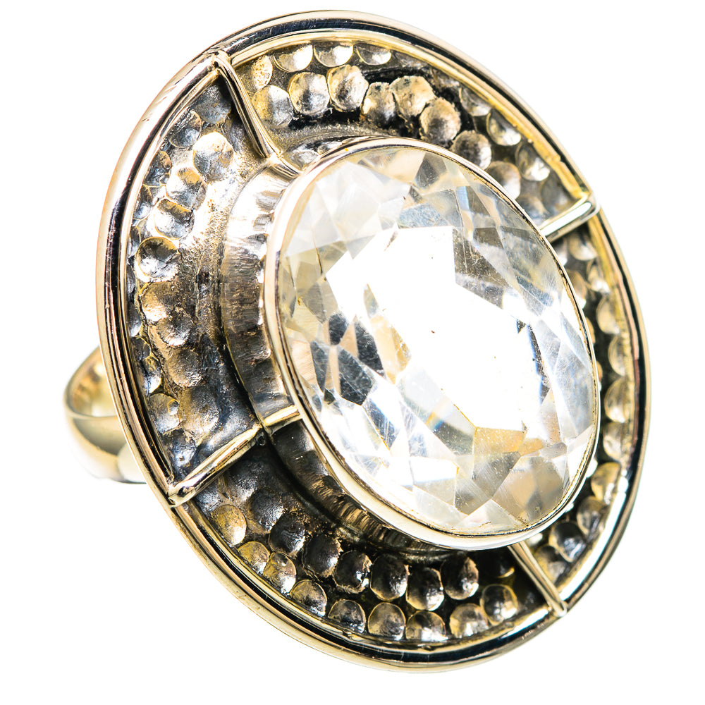 White Quartz Rings handcrafted by Anasilvercos - RING99506 - Photo 2