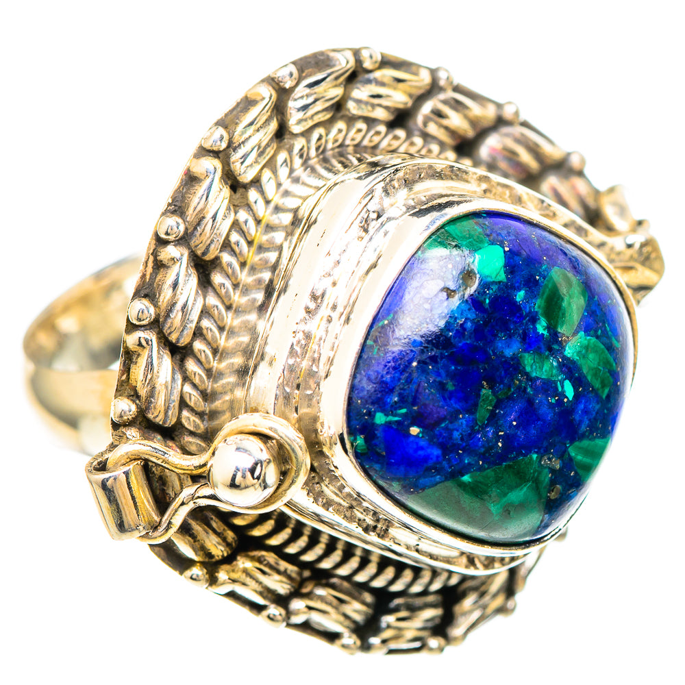 Azurite Rings handcrafted by Anasilvercos - RING99508