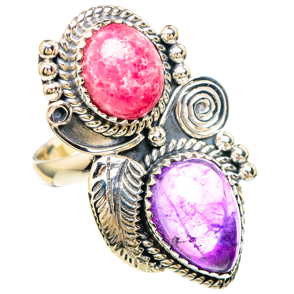 Rhodochrosite Rings handcrafted by Anasilvercos - RING99512