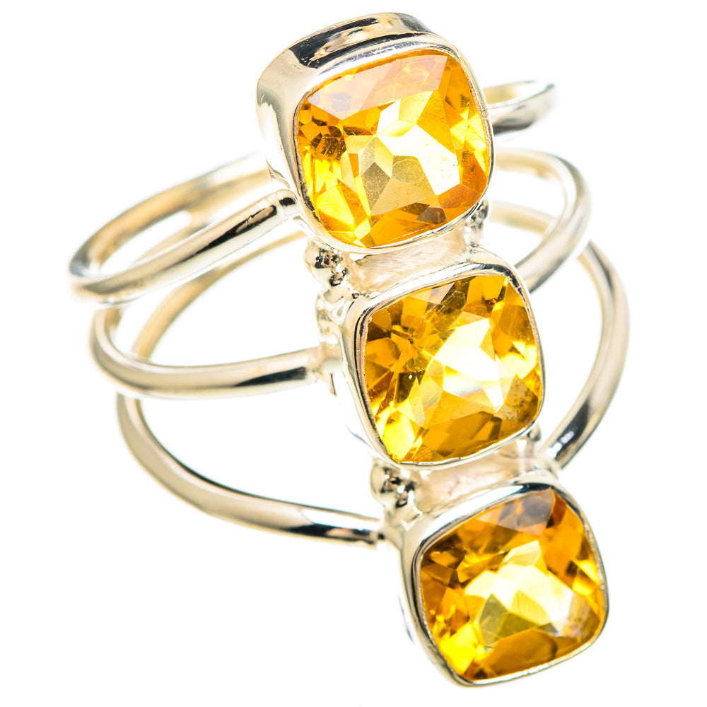 Citrine Rings handcrafted by Anasilvercos - RING99527