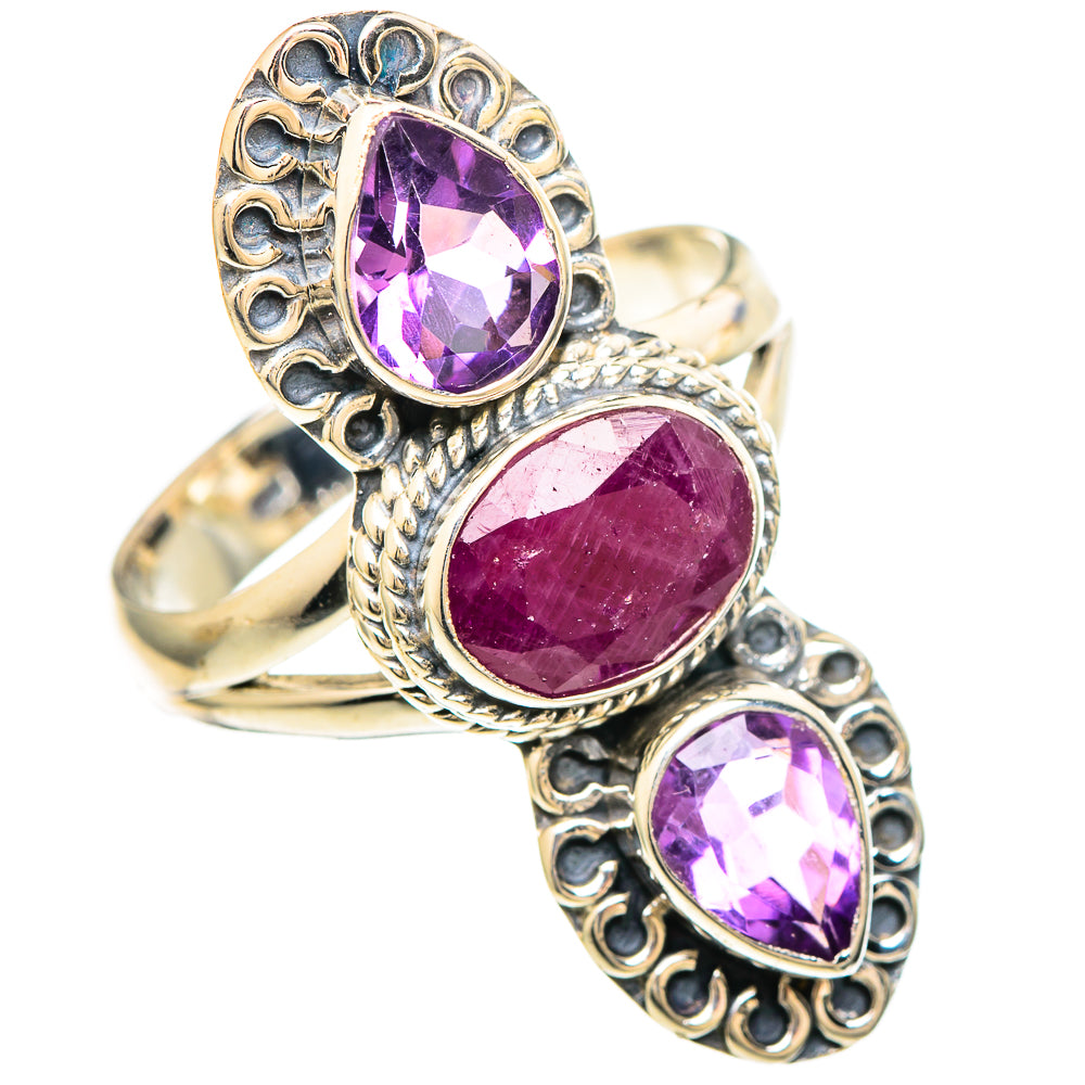 Ruby Rings handcrafted by Anasilvercos - RING99535