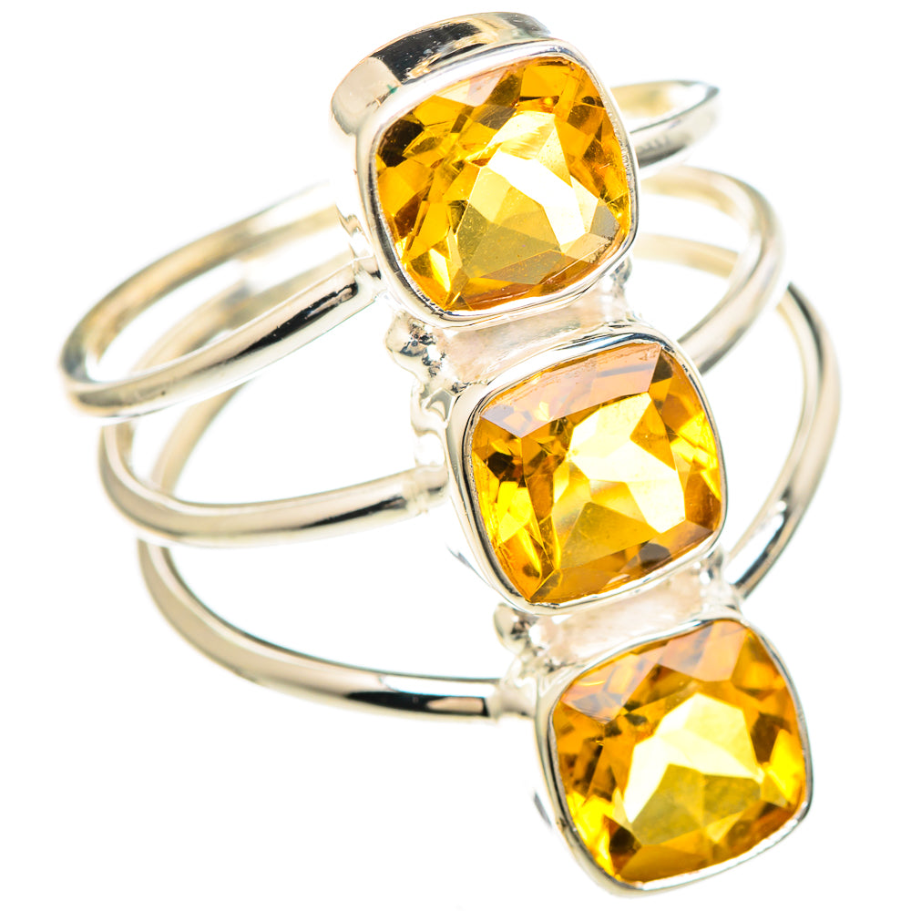 Citrine Rings handcrafted by Anasilvercos - RING99544 - Photo 2