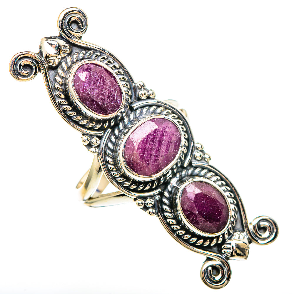 Ruby Rings handcrafted by Anasilvercos - RING99545