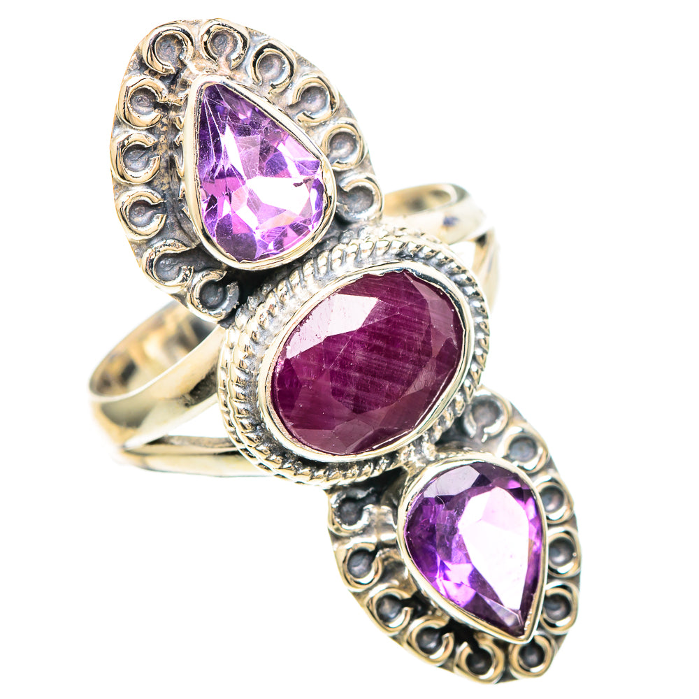 Ruby Rings handcrafted by Anasilvercos - RING99550