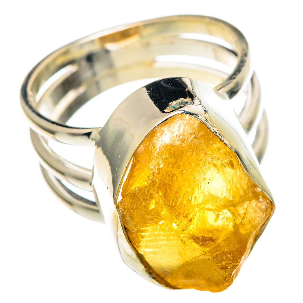 Citrine Rings handcrafted by Anasilvercos - RING99566